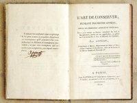 L'appertisation, ou la boîte de conserve
