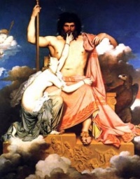 Zeus et Thétis - Ingres
