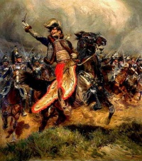 Le général Lasalle à Wagram